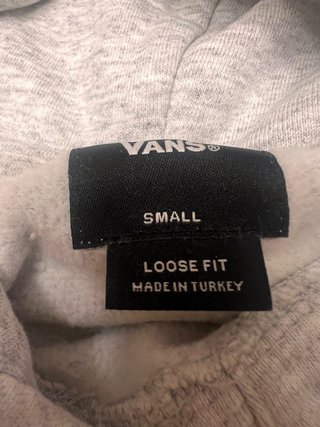 Sudadera Vans Gris