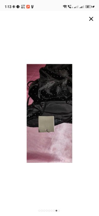 Mono Elegante Negro Pierna Ancha Talla S