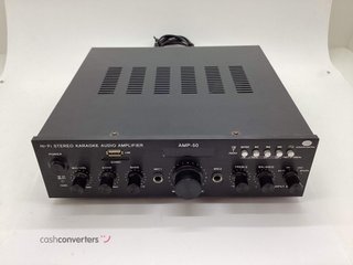 amplificador hifi acoustic control amp-50