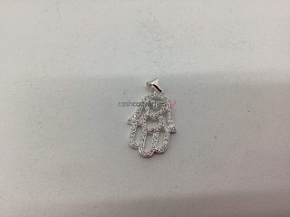colgante plata 925mm con piedra con circonita