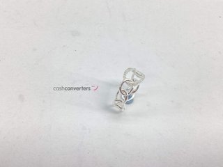 anillo plata 925mm con piedra con circonita
