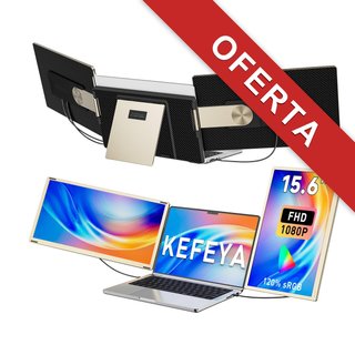 Monitor Portatile KEFEYA 15.6” FHD Triplo