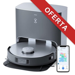 Robot Friegasuelos Ecovacs Deebot X1 Plus y Base
