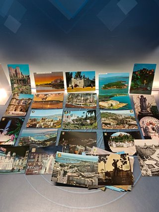 25 cartoline vintage, Galizia, Pontevedra, La Coruña, ecc.