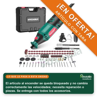 CON TARA - Herramienta Rotativa HYCHIKA Velocidad Variable