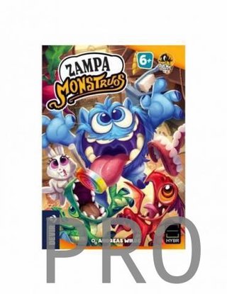 Zampa Monstruos. Juego de Mesa