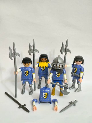 Set de 4 Figuras Playmobil Ejército Medieval