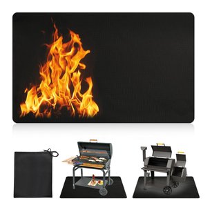 Alfombra Ignífuga 122x97cm para Barbacoa y