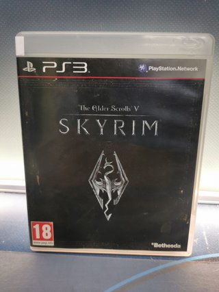 videojuego, Juego PS3 / PlayStation 3, The Elder Scrolls 5 Skyrim