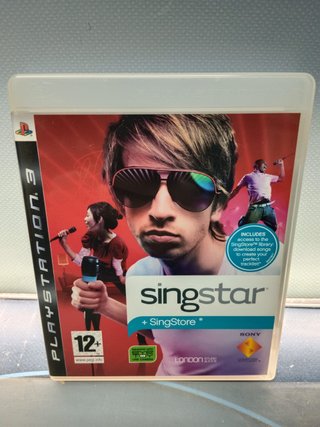 videojuego, SingStar + SingStore PS3 2007, london version