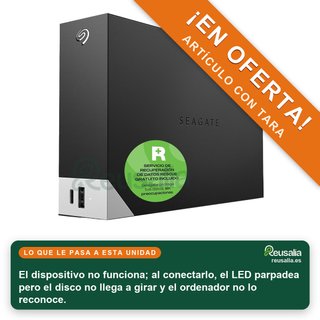 PARA PIEZAS - Disco Duro Externo Seagate One Touch Hub 16TB