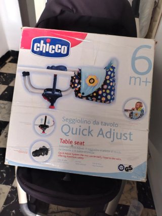Trona portátil Chicco Quick Adjust