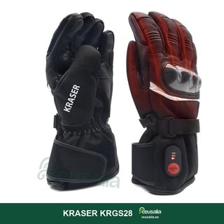 Guantes Moto KRASER KRGS28 Calefactables Invierno