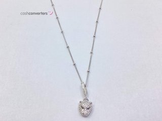 collar plata 925mm con piedra con circonita 18 3.5cm