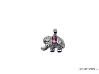 colgante plata 925mm con piedra con circonita