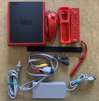 Nintendo Wii Mini Rossa