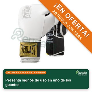 CON TARA - Guantes Boxeo Everlast 1910 Classic 14oz