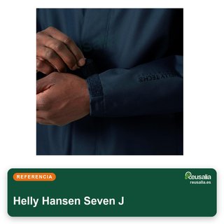 Chaqueta Helly Hansen Impermeable Seven J Hombre talla XL