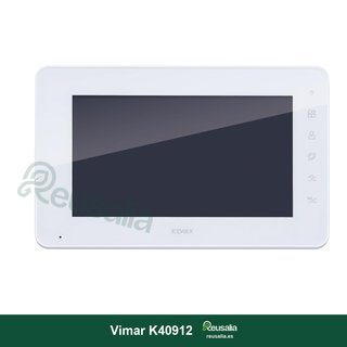 Monitor aggiuntivo con schermo e tastiera per sistemi videocitofoni compatibili