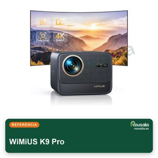PARA PIEZAS - Proyector WiMiUS K9 1080p Full HD Bluetooth
