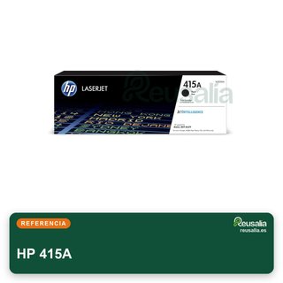 Cartucho HP 415A Tóner Negro Láser