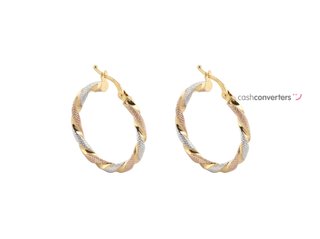argollas oro 18k