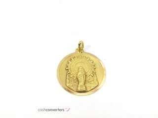 medalla oro 18k