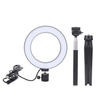 Selfie Ring Light Luz Relleno USB