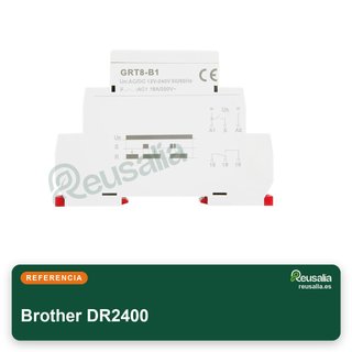 Relé Temporizado Brother DR2400 Compacto Voltaje