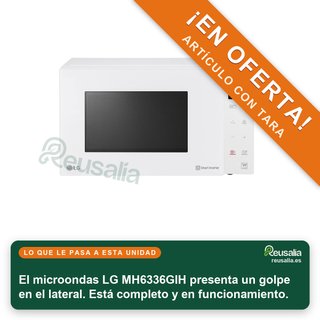 CON TARA - Microondas LG MH6336GIH Combinado con Grill 23L