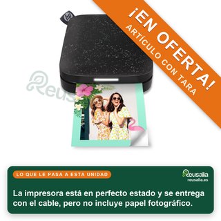 CON TARA - Impresora Portátil HP Sprocket Fotos