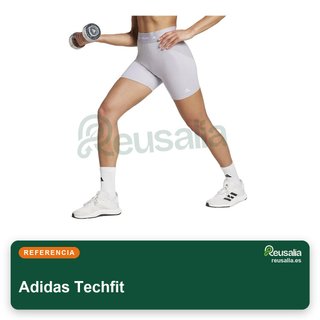Mallas Cortas Adidas Techfit Compresión Mujer
