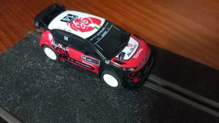 Coche Scalextric Ninco WRC 1:43 Citroen