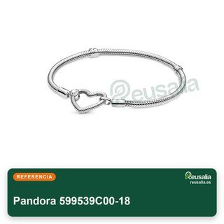 Pulsera Pandora 599539C00-18 Plata Ley Cadena