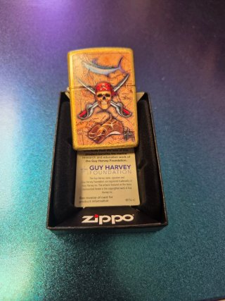 Accendino Zippo Guy Harvey - NUOVO