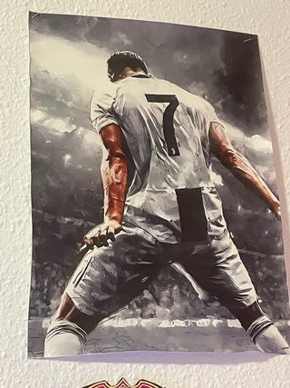 Póster Cristiano Ronaldo Juventus