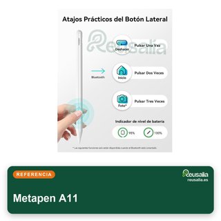 Stylus Metapen A11 per iPad con Ricarica Rapida