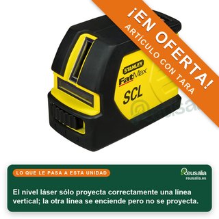 CON TARA - Nivel Láser en Cruz Stanley FatMax SCL 1-77-320