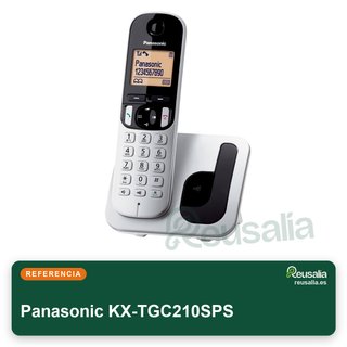 Teléfono Panasonic KX-TGC210SPS KX-TGC210S