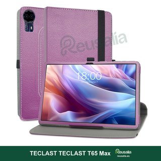 Funda MAMA MOUTH Cuero Rotación TECLAST T65 Max
