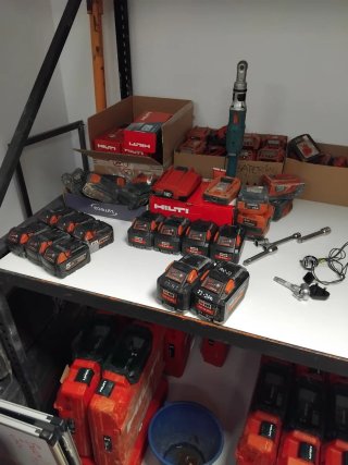 Baterías milwaukee,hilti