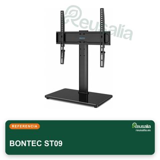CON TARA - Soporte BONTEC Pie TV 24-60 Pulgadas Ajustable