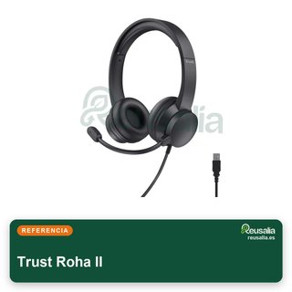 Auriculares Trust Roha II USB con Micrófono