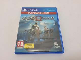 god of war ps4