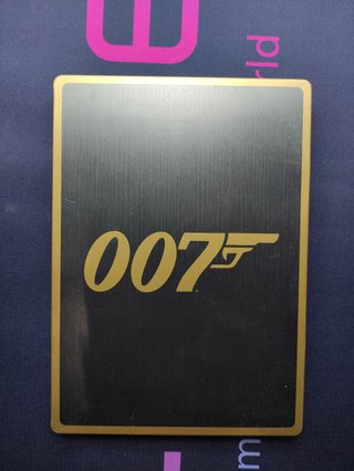 Quantum of Solace James Bond 007 Caja Metálica