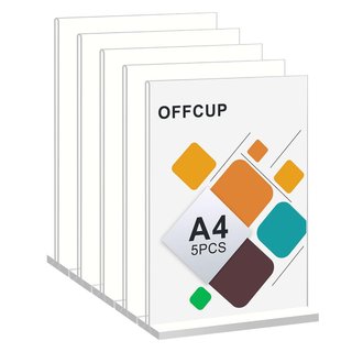 Supporto Menu OFFCUP Acrilico Doppio Lato A4