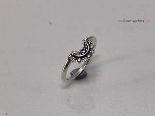 anillo plata 925mm con piedra con circonita