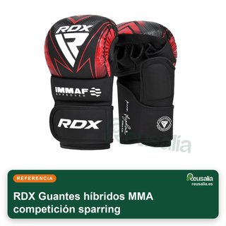 Guantes RDX Híbridos MMA Competición Sparring