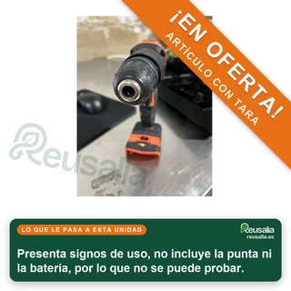 CON TARA - Taladro BLACK+DECKER BDCHD18K-QW Percutor