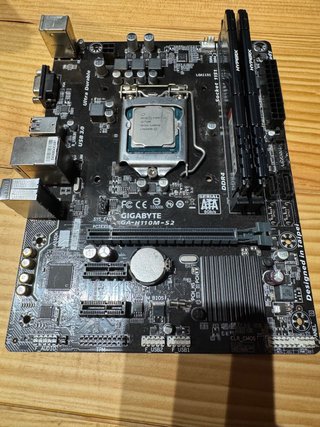 Placa Base Gigabyte GA-H110M-S2 + CPU + RAM + SSD
